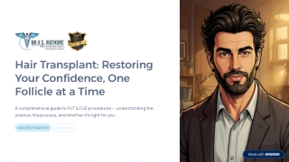 Hair Transplant in Kolkata: Complete Guide to FUT & FUE Hair Restoration