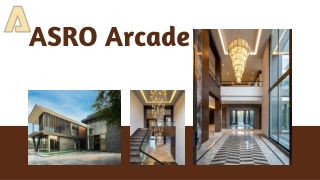 ASRO Arcade – Architectural Consultancy Dubai  Villa Renovation Architects Dubai  Interior Designers Dubai