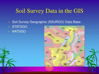 Soil Survey Data in the GIS