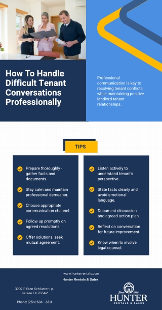 How To Handle Difficult Tenant Conversations Professionally