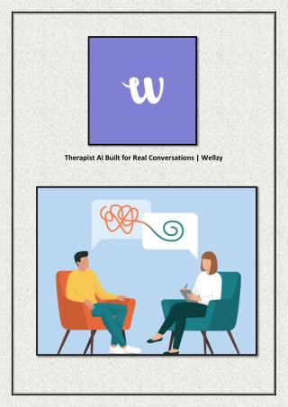 AI Therapy for Stress, Anxiety & Clarity | Wellzy