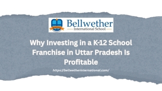 10 2 School Franchise Business in Uttar Pradesh - Bellwether School Franchise
