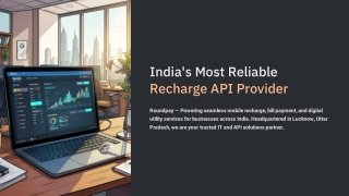 Trusted Recharge API Solutions by Roundpay