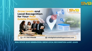Real Estate Lead Generation Grow Local Recognition &amp; Leads