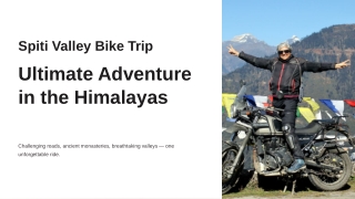 Spiti Valley Bike Trip  Rock N Roll Riders