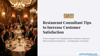 Restaurant Consultant Tips to Increase Customer Satisfaction compressed