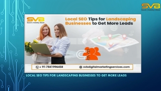 Local SEO Tips for Landscaping Businesses to Get More Leads