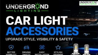 Car Light Accessories upradge style,visibility and safety