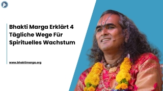 Bhakti Marga Erklärt 4 Tägliche Wege Für Spirituelles Wachstum