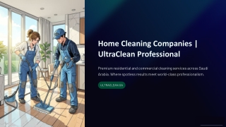 Home Cleaning Companies | UltraClean Professional Services