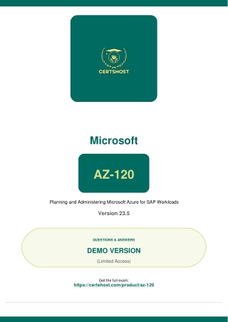 AZ-120 Questions Answers, Dumps PDF, Practice Test, Brain Dumps, Quiz