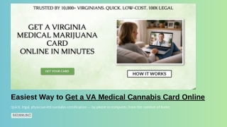 Easiest Way to Get a Medical Cannabis Card Online in Virginia.pptx