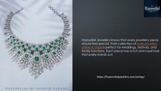 Polki Diamond Jewellery Online