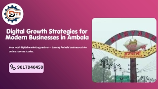 Digital Marketing Company in Ambala Cantt/City – 9017940459