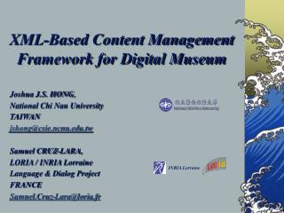 XML-Based Content Management Framework for Digital Museum