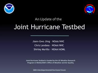 Joint Hurricane Testbed