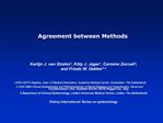 Agreement between Methods