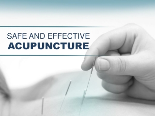 Acupuncture in Sunnyvale – Safe and Effective Therapy