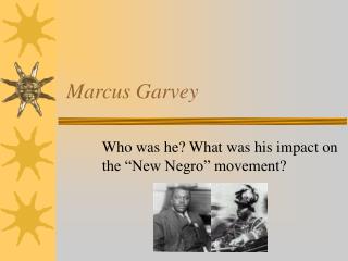 Marcus Garvey