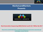 Next Generation Sequencing (NGS) Market worth $2.7 Billion B