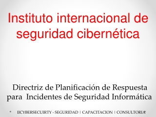 Curso de Seguridad Informatica en Mexico