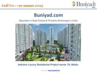 New project launch in Noida by Ashiana Developers