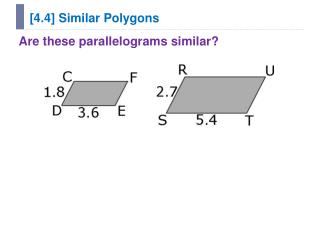 [4.4] Similar Polygons