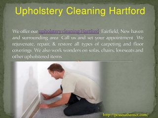 Upholstery Cleaning Hartford