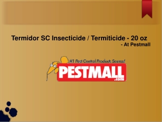 Termidor SC Insecticide / Termiticide - 20 oz.