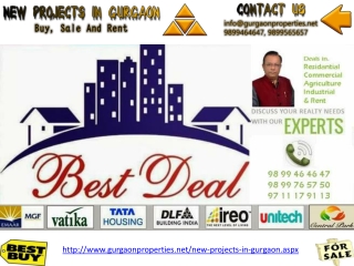 New Projects in Gurgaon