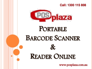 Portable Barcode Scanner and Reader Online