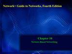 Network Guide to Networks, Fourth Edition