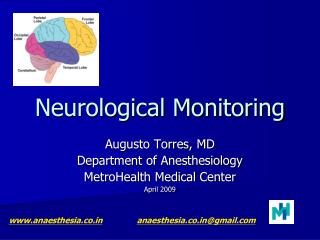 Neurological Monitoring