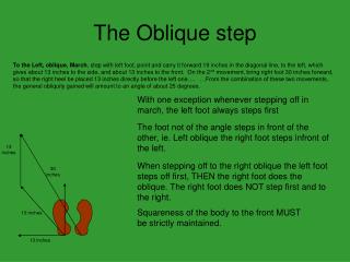 The Oblique step