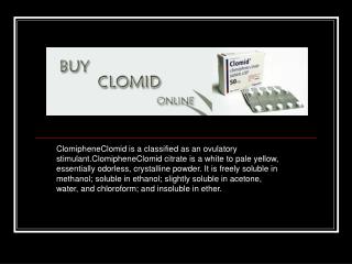 Buy Cheap Generic Clomid Online at genericclomidonline.com