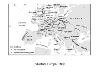 Industrial Europe, 1860