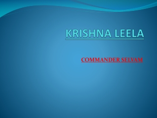 Selvam Siddhar | Commander Selvam Siddhar | Siddhar Selvam