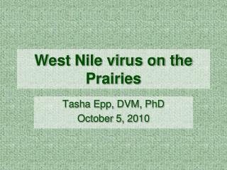 West Nile virus on the Prairies