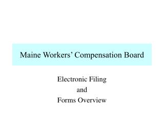 Maine Workers’ Compensation Board