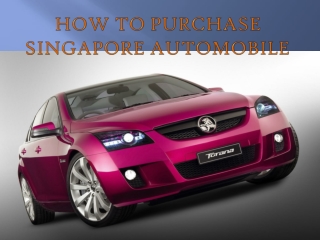 Find a High Quality Car Shop in Singapore