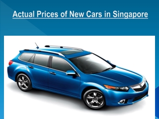 Learn more about Buying Used Car in Singapore