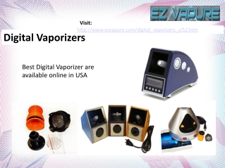 Digital Vaporizers - Ezvapure