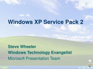Windows XP Service Pack 2