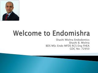 Endodontics Dentist in UK