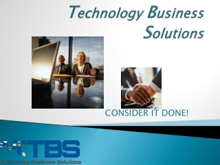 TBS Provides IT Outsourcing Support