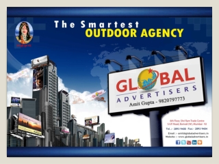 Creative Type of outdoor media Advertising-Global Advertiser