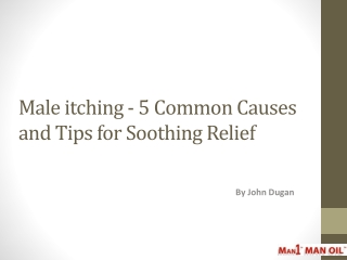 Male itching