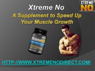 Xtreme No Body Building Supplement