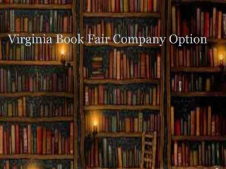 Virginia Book Fair Company Option