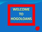Get instant loan via hogoloans